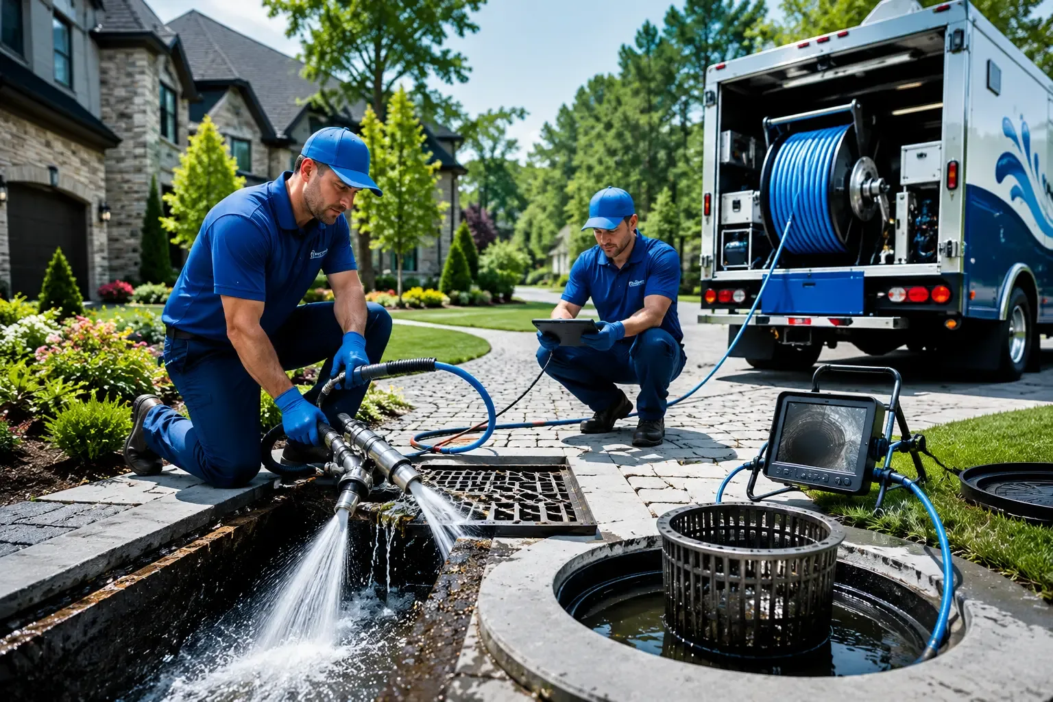 Local outdoor drain cleaning professionals in Trosper, KY